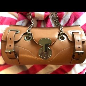 Ralph Lauren Collection- Leather Barrel Handbag